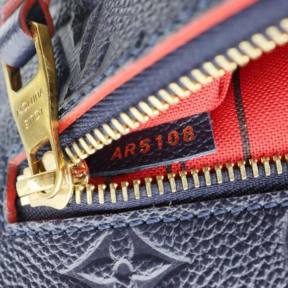 Louis Vuitton  Metis Pochette Empreinte Leather Crossbody Bag Navy Blue - Picture 14 of 14